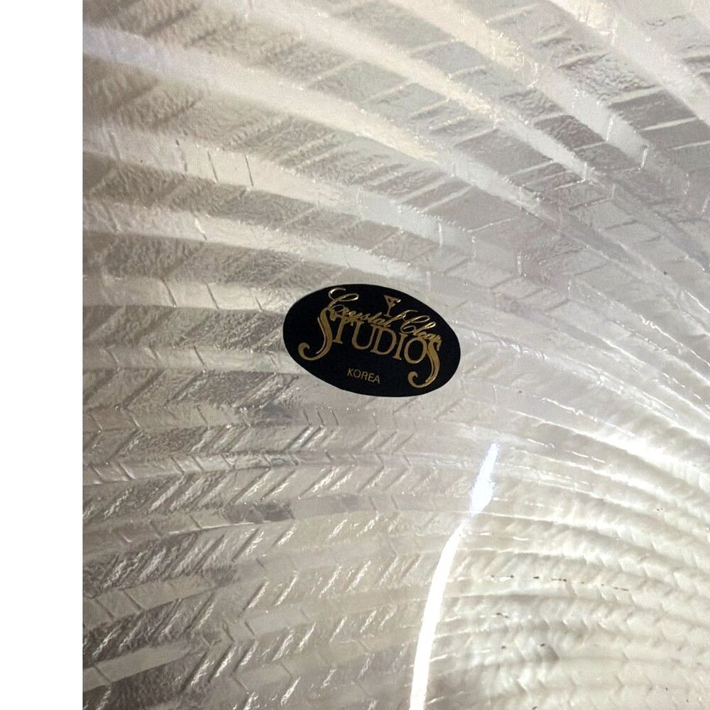 Vintage Ashford Pattern Glass Bowl produced by Crystal Clear Studios